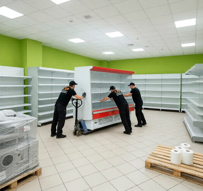 Переезд магазина в Кисловодске